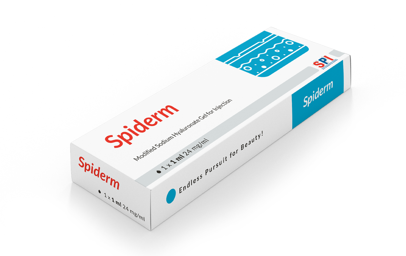 سبايديرم جل هيالورونات الصوديوم المعدل للحقن - 1 مل