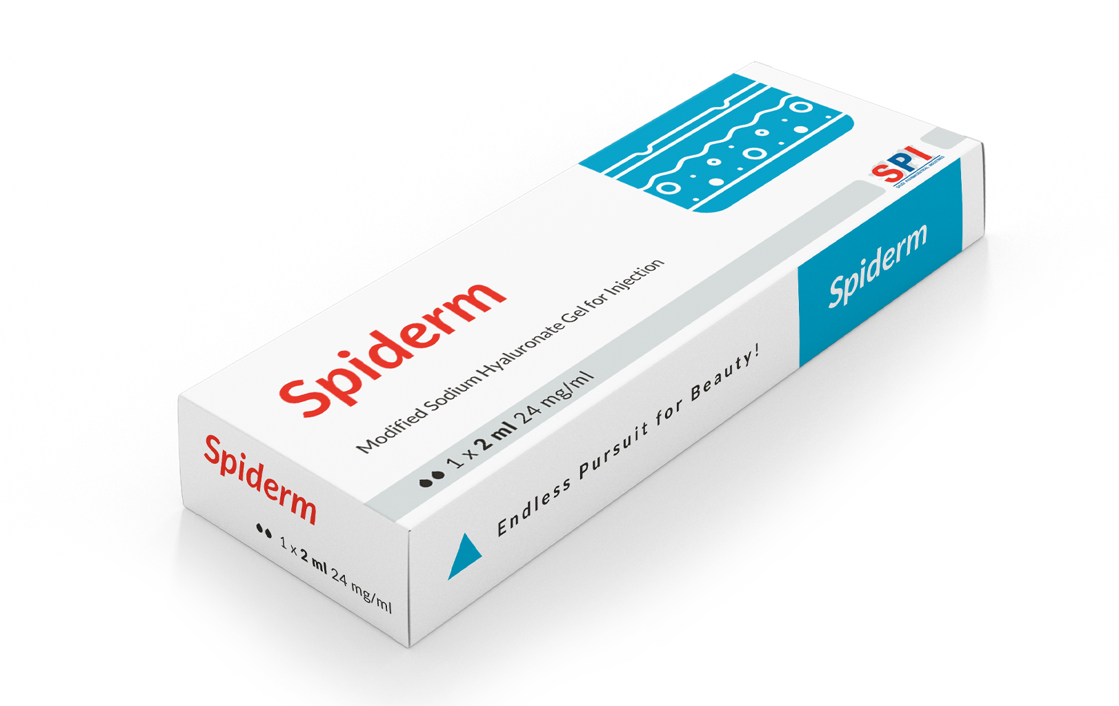 سبايديرم جل هيالورونات الصوديوم المعدل للحقن - 2 مل